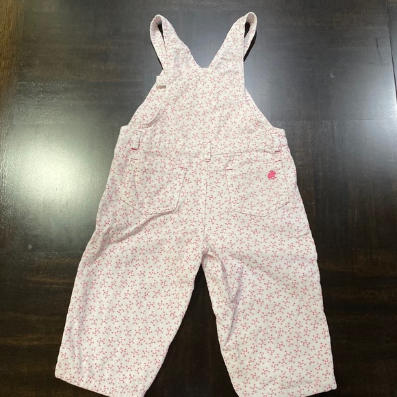 BabyCottons Baby Girls Overalls Size 12M - Picture 7 of 8